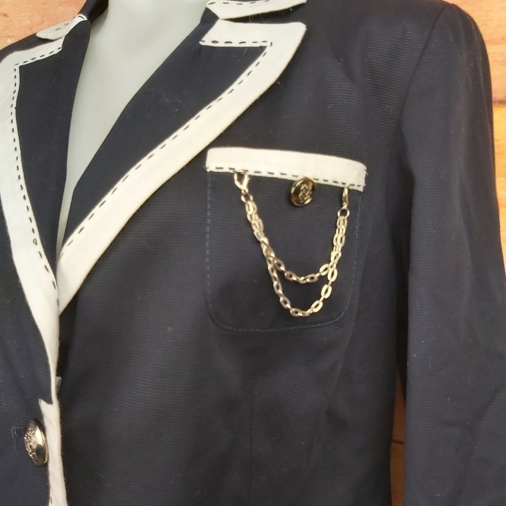 Vintage Marine blazer suit size 40
